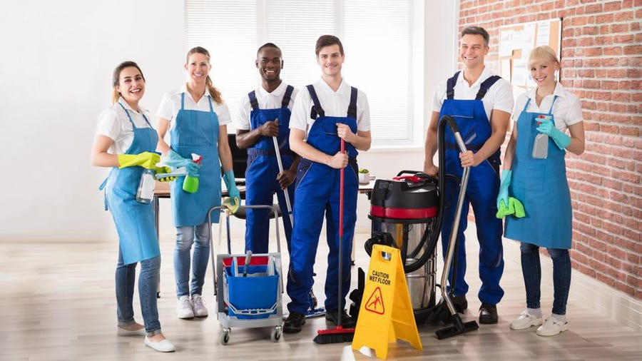 cleaning staff